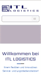Mobile Screenshot of itllogistics.de