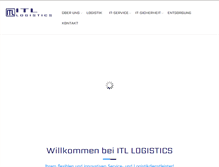 Tablet Screenshot of itllogistics.de